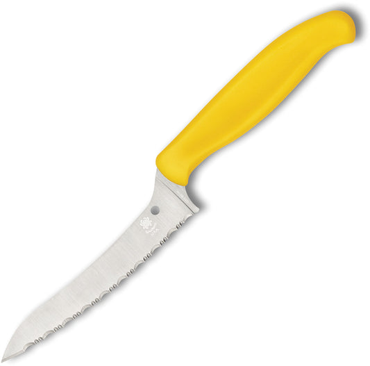 Spyderco Z-Cut Kitchen Knife Yellow K14SYL