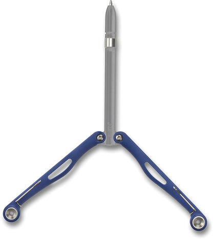 Spyderco BaliYo Wing Pen – Blue Handles & Gray Body