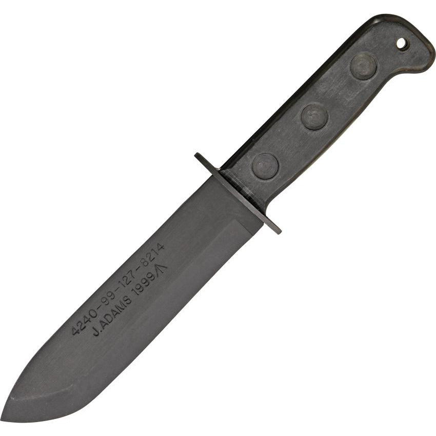 J. Adams Sheffield England MOD Pattern Survival Knife MOD PATTERN BLAC
