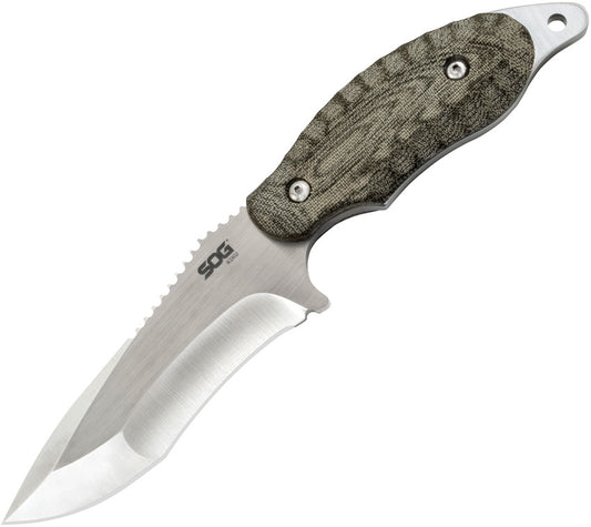 Sog Kiku Fixed Blade Micarta KU-2022