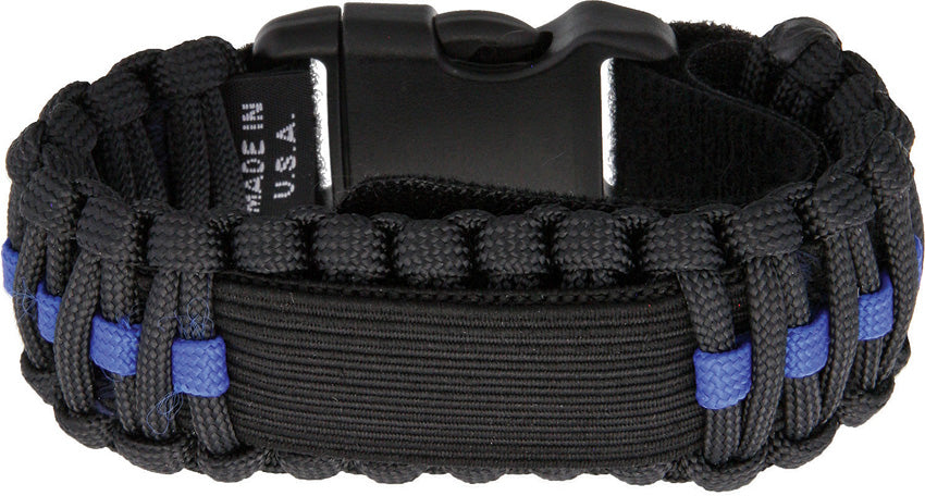 Survco Tactical Para Cord Watch Band Blue Line WATCH BAND BLUE LINE