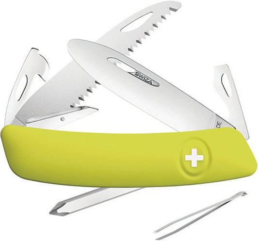Swiza J06 Junior Pocket Knife Yellow KNR.0061.1080