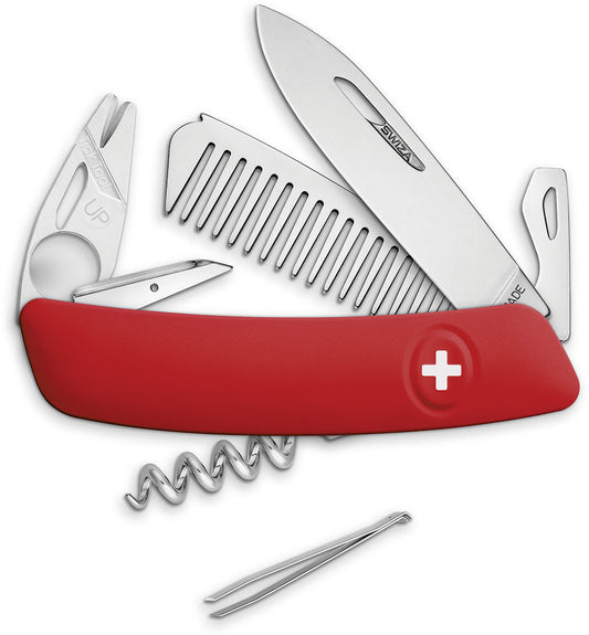 Swiza Pet and Outdoor Knife Red KCO.0090.1000