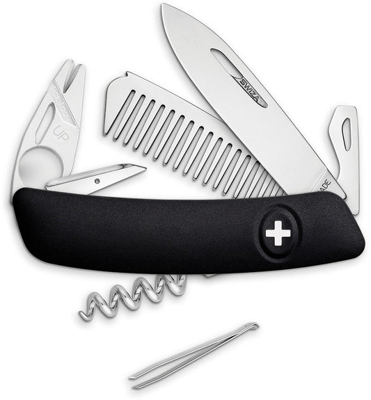 Swiza Pet and Outdoor Knife Black KCO.0090.1010