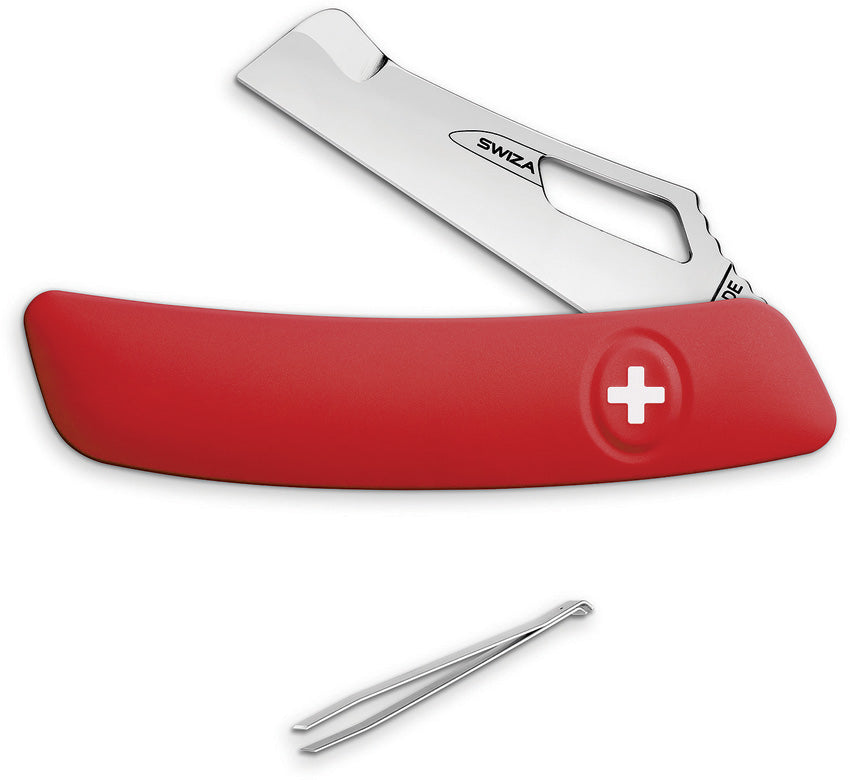 Swiza Garden Grafting Knife Red KGS.0900.1000