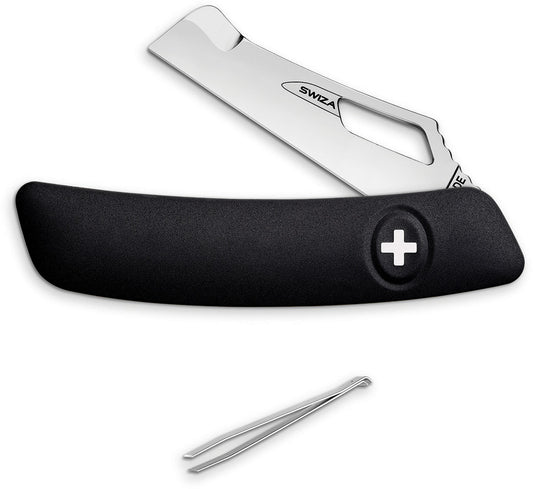 Swiza Garden Grafting Knife Black KGS.0900.1010