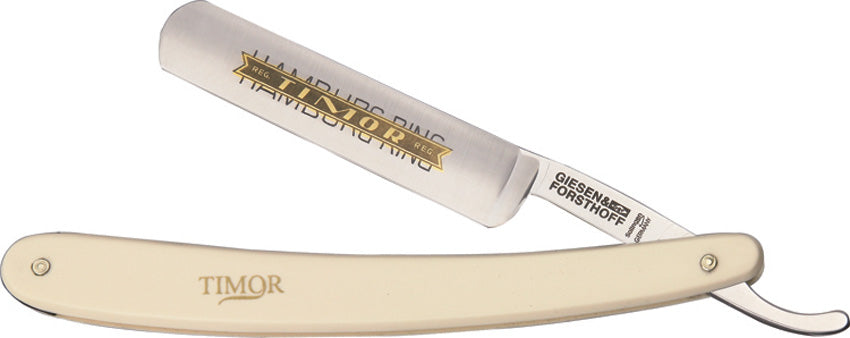 Giesen & Forsthoff Straight Razor White Plastic 306 CARBON 5/8