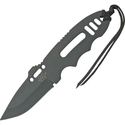 TOPS 201 Covert Anti-Terrorism Carbon Fixed Blade Knife Skeletonized Handles
