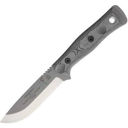 TOPS Knives B.O.B. Fieldcraft 154CM Grey/Black Micarta BROS-154-BLM
