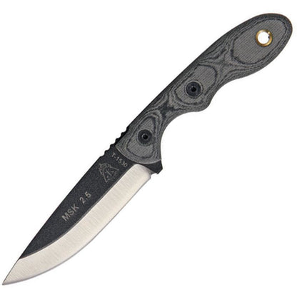TOPS Mini Scandi Knife Black Linen MSK-BLM