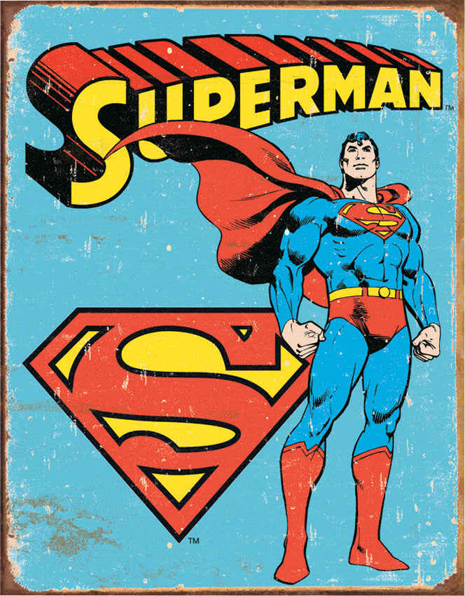 Tin Signs Superman -Retro 1335