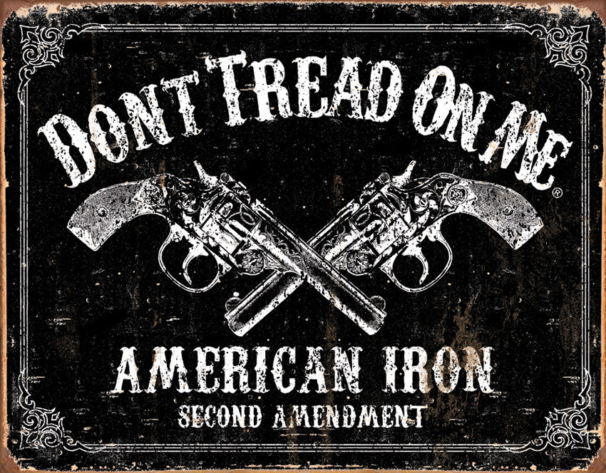 Tin Signs Dont Tread on Me 1691