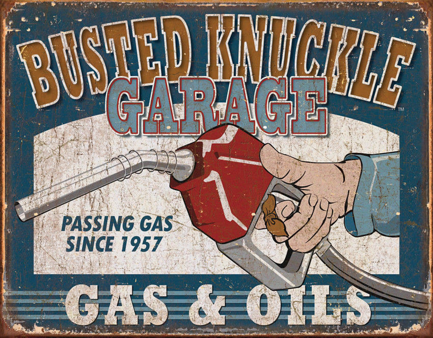 Tin Signs BNG Gas & Oils 1738