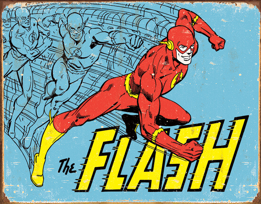 Tin Signs The Flash Retro 1959