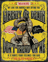 Tin Signs Don't Tread On Me Sign 2234