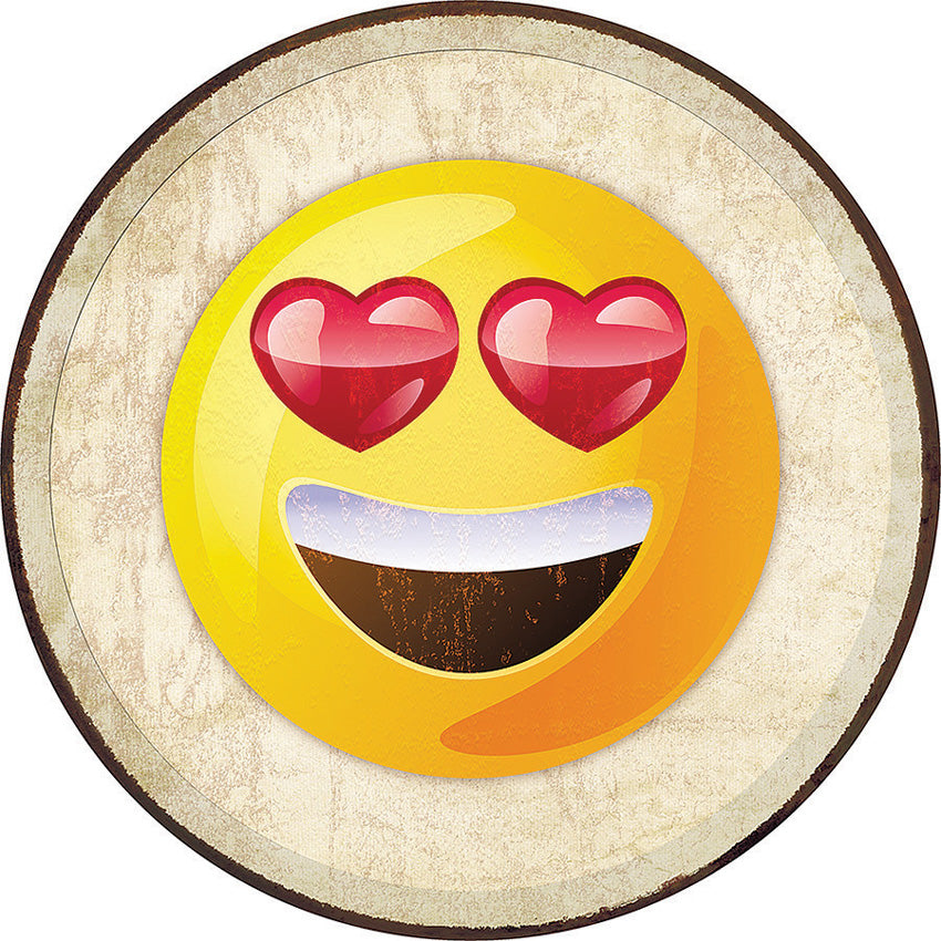 Tin Signs Emoji Love Eyes Sign 2272