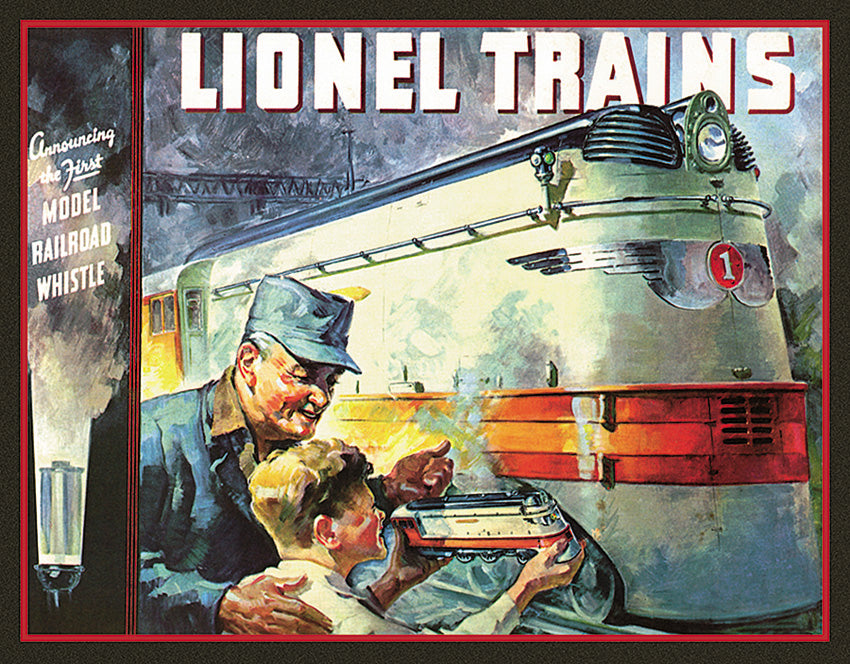 Tin Signs Lionel 1935 Sign 2283