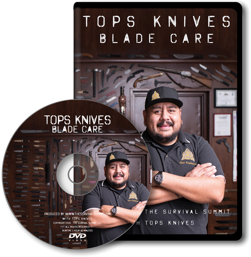 The Survival Summit TOPS Knives Blade Care DVD BCDVD