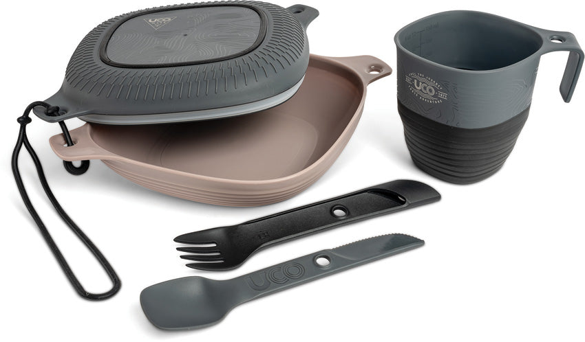 UCO Six Piece Mess Kit Blue F-MK-CORE6PC VENTURE