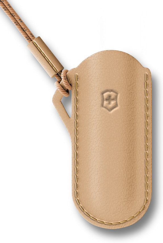 Victorinox Classic Leather Pouch Wet Sand 4.0670.49