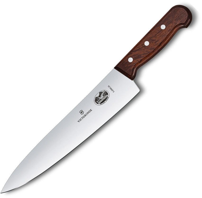 Victorinox Chef's Knife with Sharp Blade and Rosewood Handle
