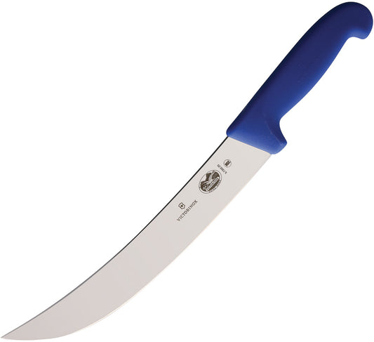 Victorinox Chef's Cimeter Knife with Blue Handle