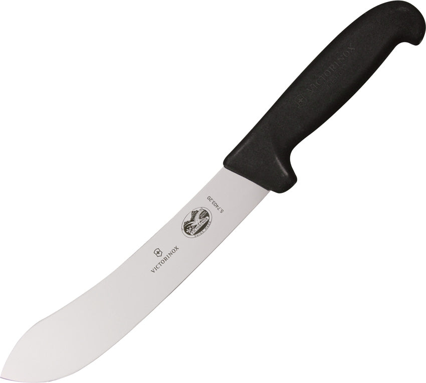 Victorinox Fish Knife with Butcher Blade and Black Fibrox Handle