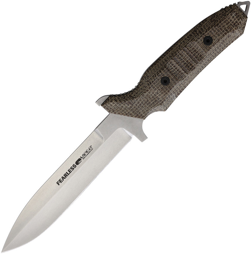 Viper Fearless Fixed Blade Brown VT4018CM