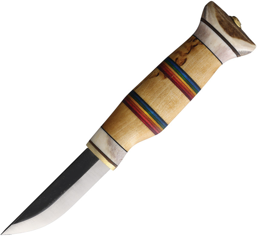 Wood Jewel Fixed Blade Rainbow 23VK