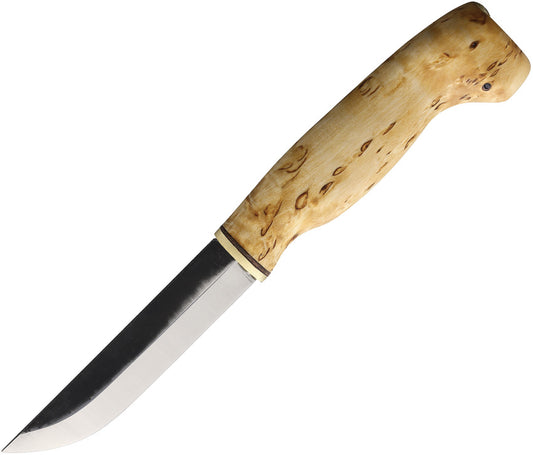 Wood Jewel Fixed Blade Curly Birch 23VISA10