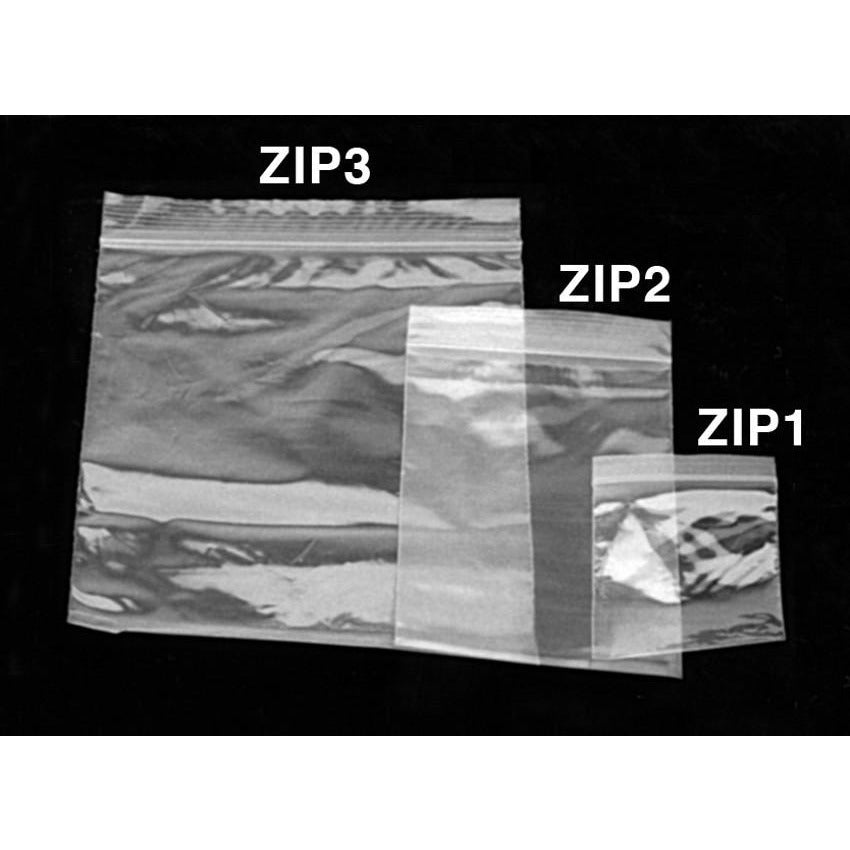 Zip Lock Bags 3 inch x 5 inch