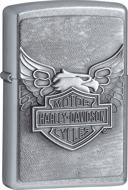 Zippo Harley-Davidson® Eagle Emblem Chrome Lighter