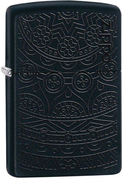 Black Matte Two Tone Design Windproof Lighter – Zippo USA
