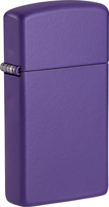 Slim® Purple Matte Windproof Lighter – Zippo USA