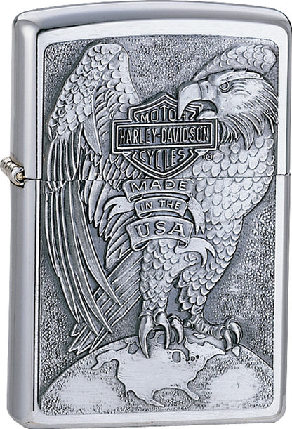 Zippo Windproof Lighter with Harley-Davidson® Eagle design