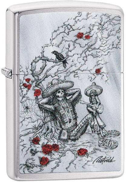 Zippo Rietveld Skull Lighter