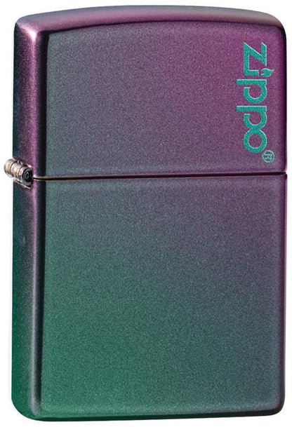 Zippo Classic Iridescent Zippo Logo Windproof Lighter