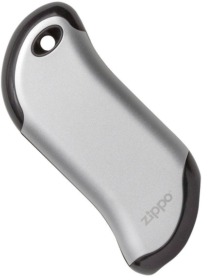 Zippo Silver HeatBank 9s Rechargeable Hand Warmer - Buy Now at Mjoutdoorsgear UK