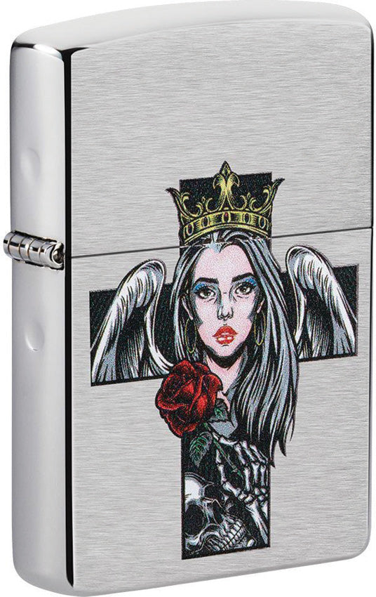 Zippo Cross/Queen/Skull Lighter 49262