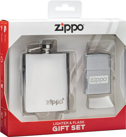 Zippo Flask & Lighter Gift Set – Made is USA - Shop now at Mjoutdoorsgear UK