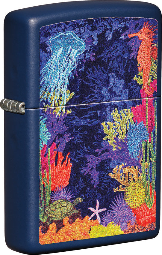 Zippo Lighter Sea Life Design - All Materials - Made in USA - Shop now at Mjoutdoorsgear UK