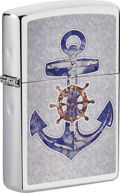 Zippo Anchor Design Lighter shop online discounted prices at MJoutdoorsgear UK