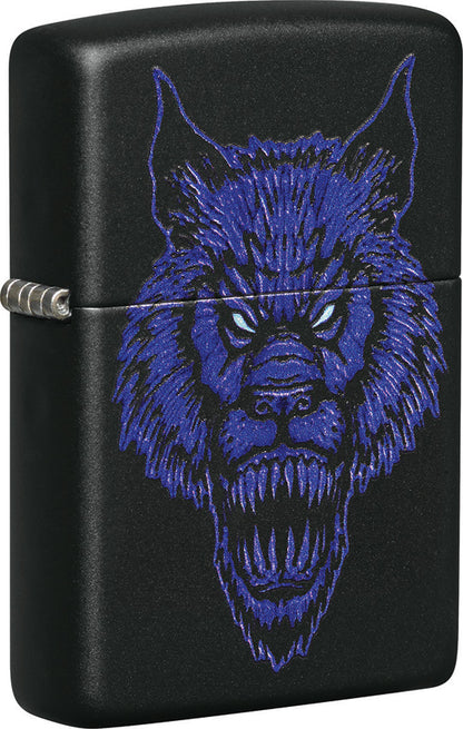 Zippo Werewolf Design Black Matte Windproof Lighter –  Made in USA - Shop now at Mjoutdoorsgear UK