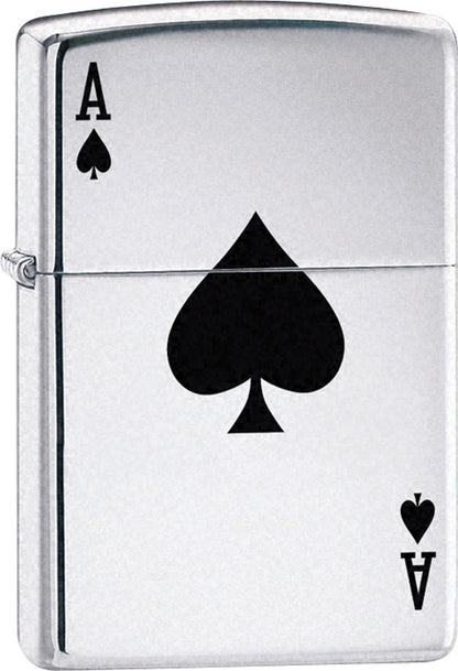 Zippo Simple Spade Design Windproof Lighter - Made in USA - Shop now at Mjoutdoorsgear UK
