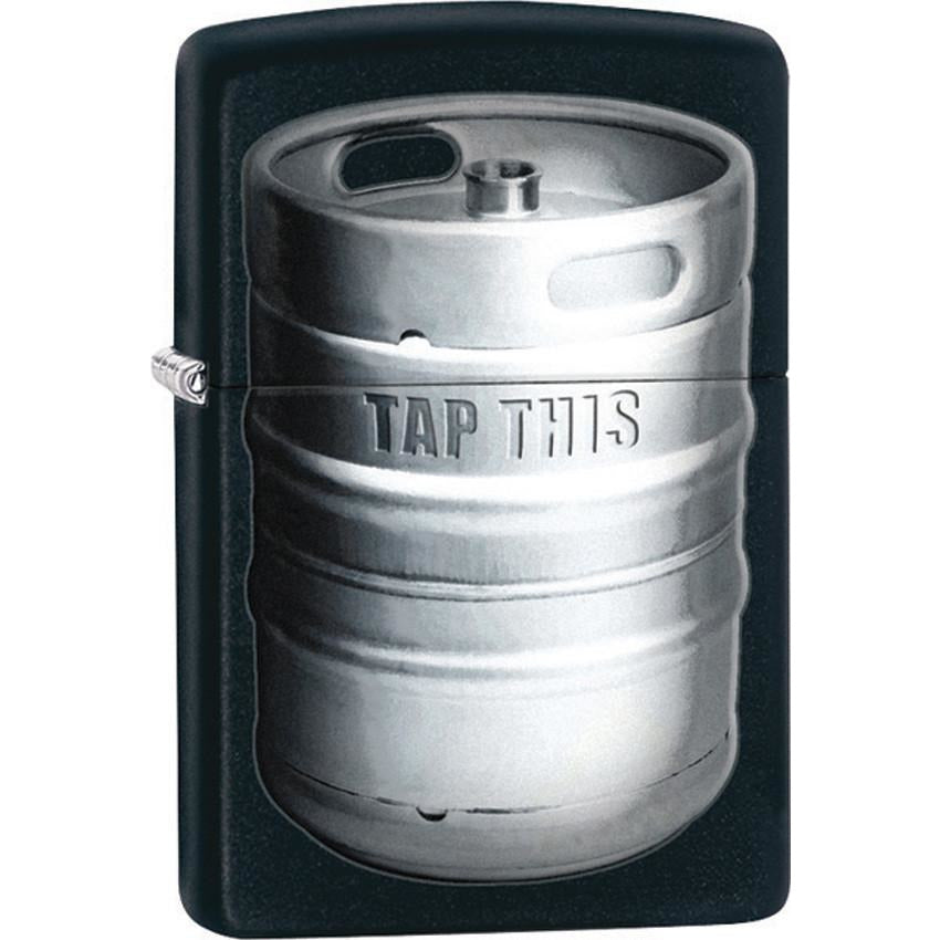 Zippo Kegger Black Matte