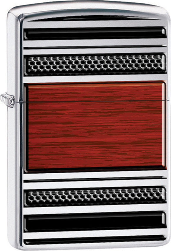 Zippo Steel and Wood 28676
