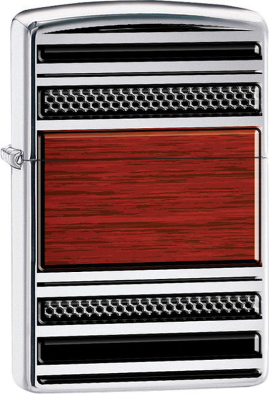 Zippo Steel and Wood 28676