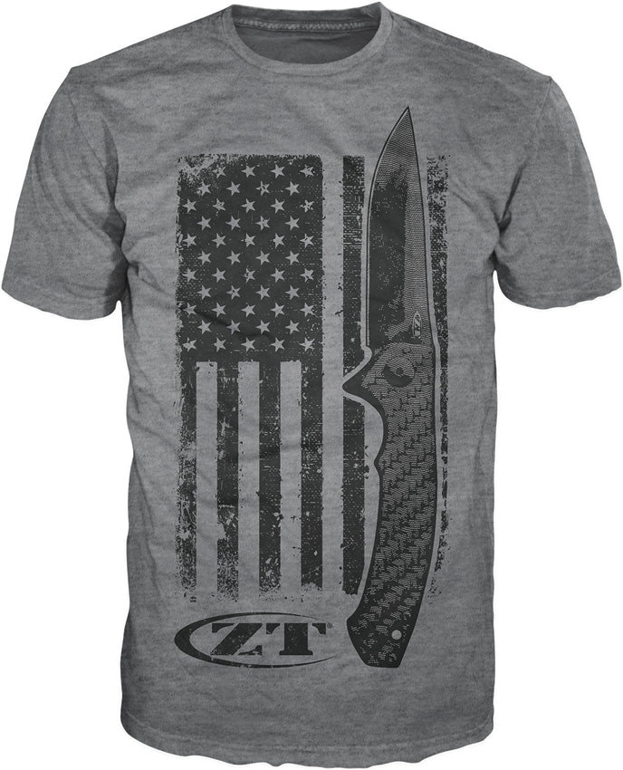 Zero Tolerance American Flag T-Shirt XL SHIRTZT201XL