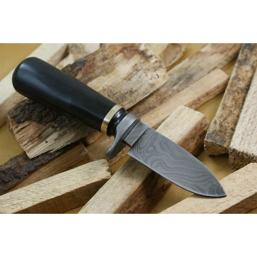 Custom Handmade Hunting Knife With Leather Sheath by Knife King